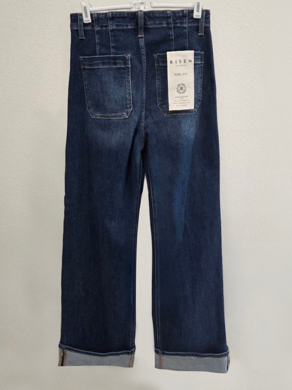 Risen Hi-Rise Jeans - Patch Pocket - Picture 4 of 7